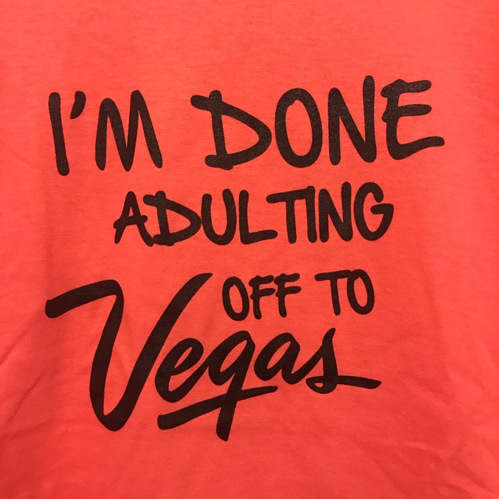 NWOT Las Vegas Coral Shirt